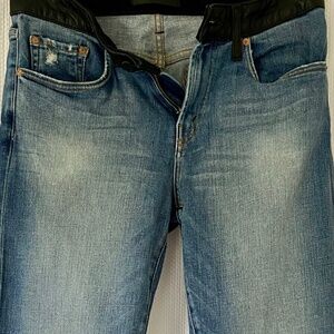 J Brand Men's Denim Jeans. Faux Leather Waist Band.S. 33